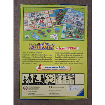 A Kisvakond figyelmesen néz-Der Maulwurf schaut genau,Ravensburger