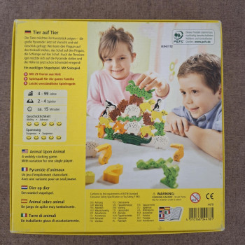Haba Tier auf tier -Állatpiramis