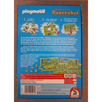 Playmobil Wirbel auf dem bauernhof-Fennforgás a farmon társasjáték