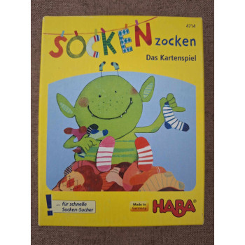 Haba Socken zocken-Keresd a párját kártyajáték