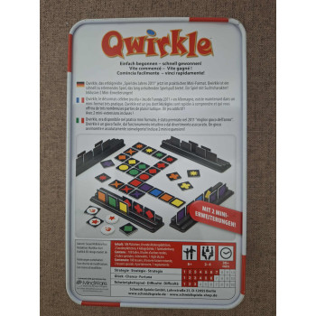 Qwirkle fém dobozos utazó verzió