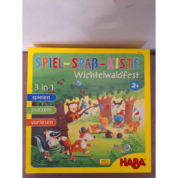 Haba Spiel-Spaß-Kiste-Szórakoztató játék doboz