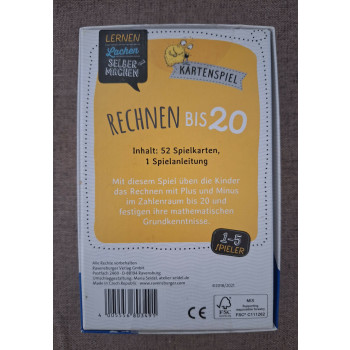 Rechen bis 20-Számolás 20-ig