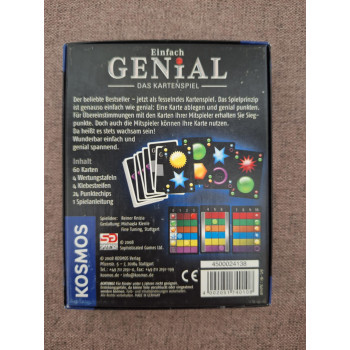 Einfach Genial kártyajáték, Kosmos