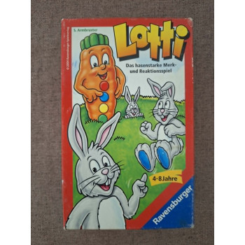 Lotti Karotti utazó memóriajáték,Ravensburger