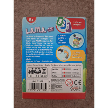 L.A.M.A., LAMA kártyajáték, Amigo