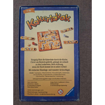 Kakerlakak-Csótánycsapda utazó verzió, Ravensburger