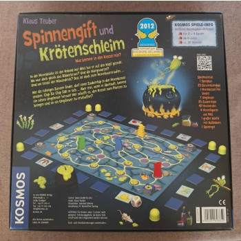 Spinnengift und Krötenschleim társasjáték