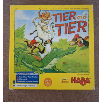 Haba Tier auf tier -Állatpiramis