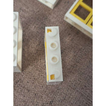 Lego ablakok (fehér/sárga) +keret