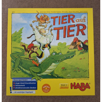 Haba Tier auf tier -Állatpiramis