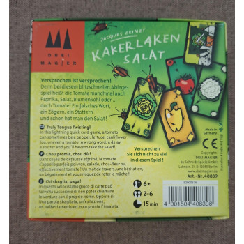 Kakerlaken Salat-Csótánysaláta, Drei Magier