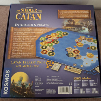 Catan kiegészítő: Felfedezők és kalózok,Kosmos