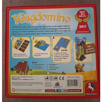 Kingdomino húzótoronnyal
