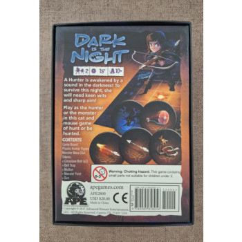 Dark is the night