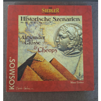 Catan Alexander der Grosse & Cheops- Nagy Sándor és Kheopsz