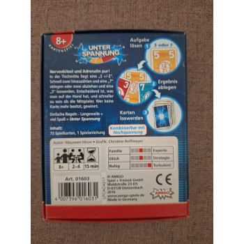 Unter Spannung, ÚJ,Amigo