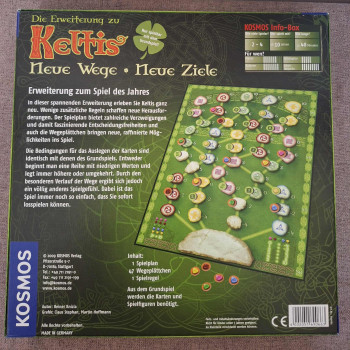 Keltis kiegészítő: Új utak új célok-Neue wege,neue ziele