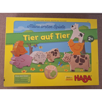 Haba Tier auf tier- Első társasom: Állatpiramis