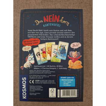 Das Nein Horn-A NEM-szarvú kártyajáték