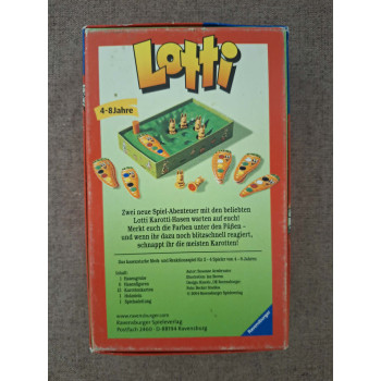 Lotti Karotti utazó memóriajáték,Ravensburger