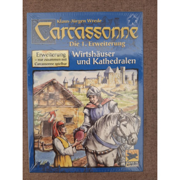 Carcassonne Első kiegészítő, ÚJ, Fogadók és Katedrálisok,Régi kiadású