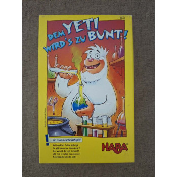 Haba Dem Yeti wird's zu bunt!-A Jeti kezd túl színes lenni!