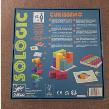 Djeco Cubissimo , Sologic logikai játék