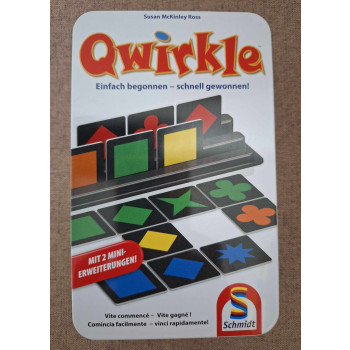 Qwirkle kis fém dobozos verzió, Schmidt