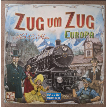 Zug um Zug Europa / Ticket ti ride Europa