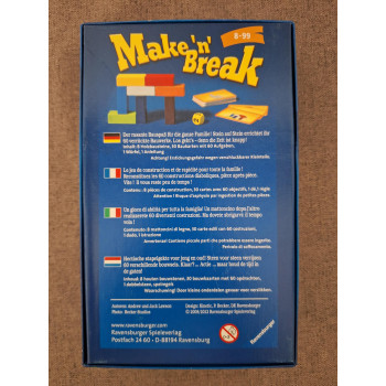 Make'n break utazó verzió, Ravensburger