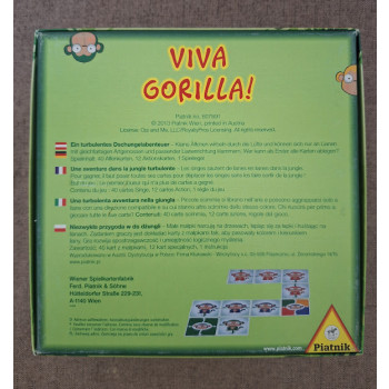Viva Gorilla!, Piatnik