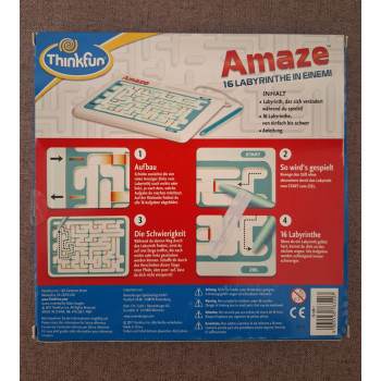 Amaze logikai labirintus játék, Thinkfun