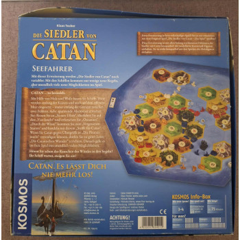 Catan kiegészítő: Tengeri utazó, Kosmos