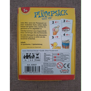 Der Plumpsack geht um-A Szemeteszsák körbejár, Amigo