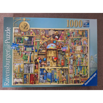 1000 db-os Ravensburger Puzzle könyvek