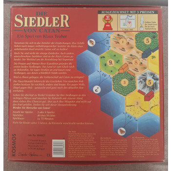 Catan fa bábus alapjáték , Kosmos