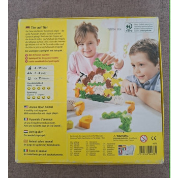 Haba Állatpiramis-Tier auf tier