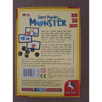 Gute Nacht Monster-Jó éjt szörnyecskék, ÚJ