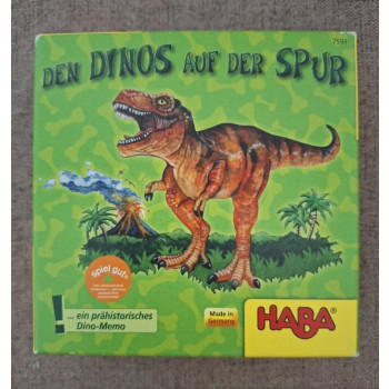 Haba supermini Den dinos auf der spur-A dinoszauruszok nyomában