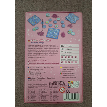Haba Einhorn Glitzerglück Funkel-Bingo
