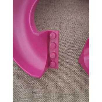 Lego pink csúszda,2db