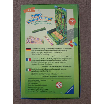Tempo, kleines faultier!-Tempo,kis lajhár!