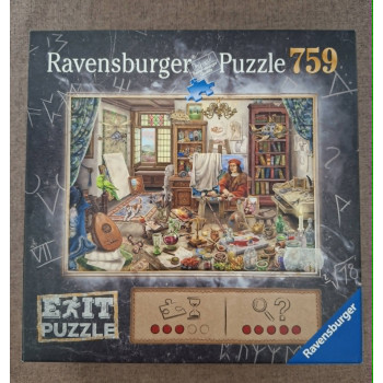 Exit Puzzle:Műterem