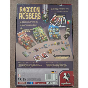 Raccoon Robbers-Rabló Mosómedvék