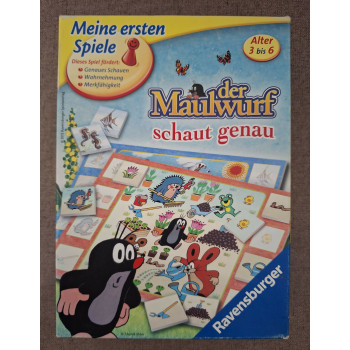 A Kisvakond figyelmesen néz-Der Maulwurf schaut genau,Ravensburger