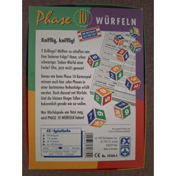 Phase 10 kockajáték