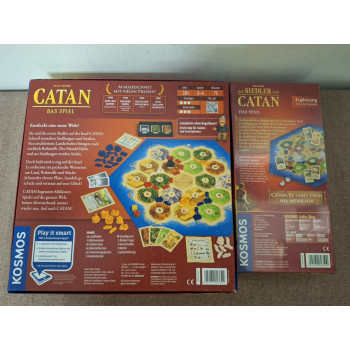 Catan alapjáték + 5-6 fős kiegészítő, Kosmos