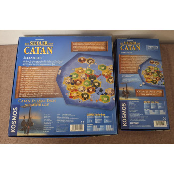 Catan kiegészítő:Tengeri utazó+5-6 fős kiegészítő, Kosmos