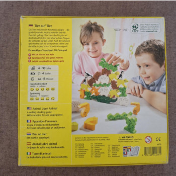 Haba Tier auf tier -Állatpiramis